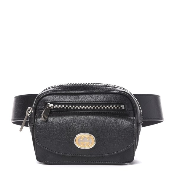 🎁HOST PICK🎁Gucci Marina Morpheus Crackled Leather Belt Bag NEW IN DUSTBAG